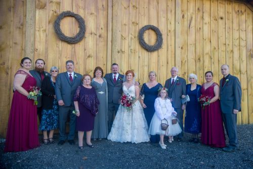 Wedding family portrait. Ma wedding and portrait photography. rustic barn wedding. barn wedding photography